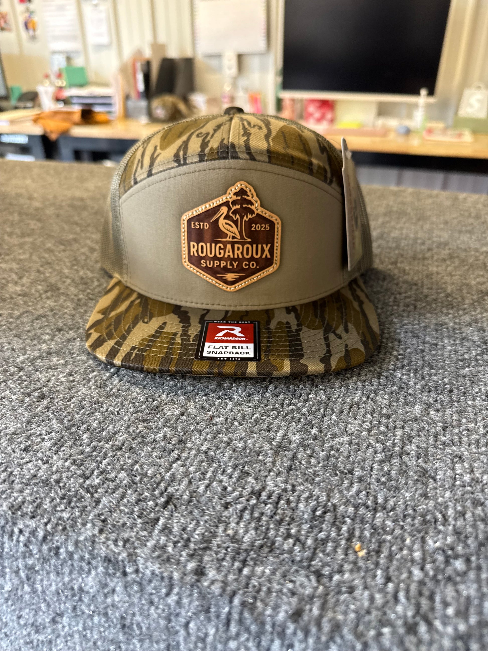 Bottomlands 7-Panel Patch Hat