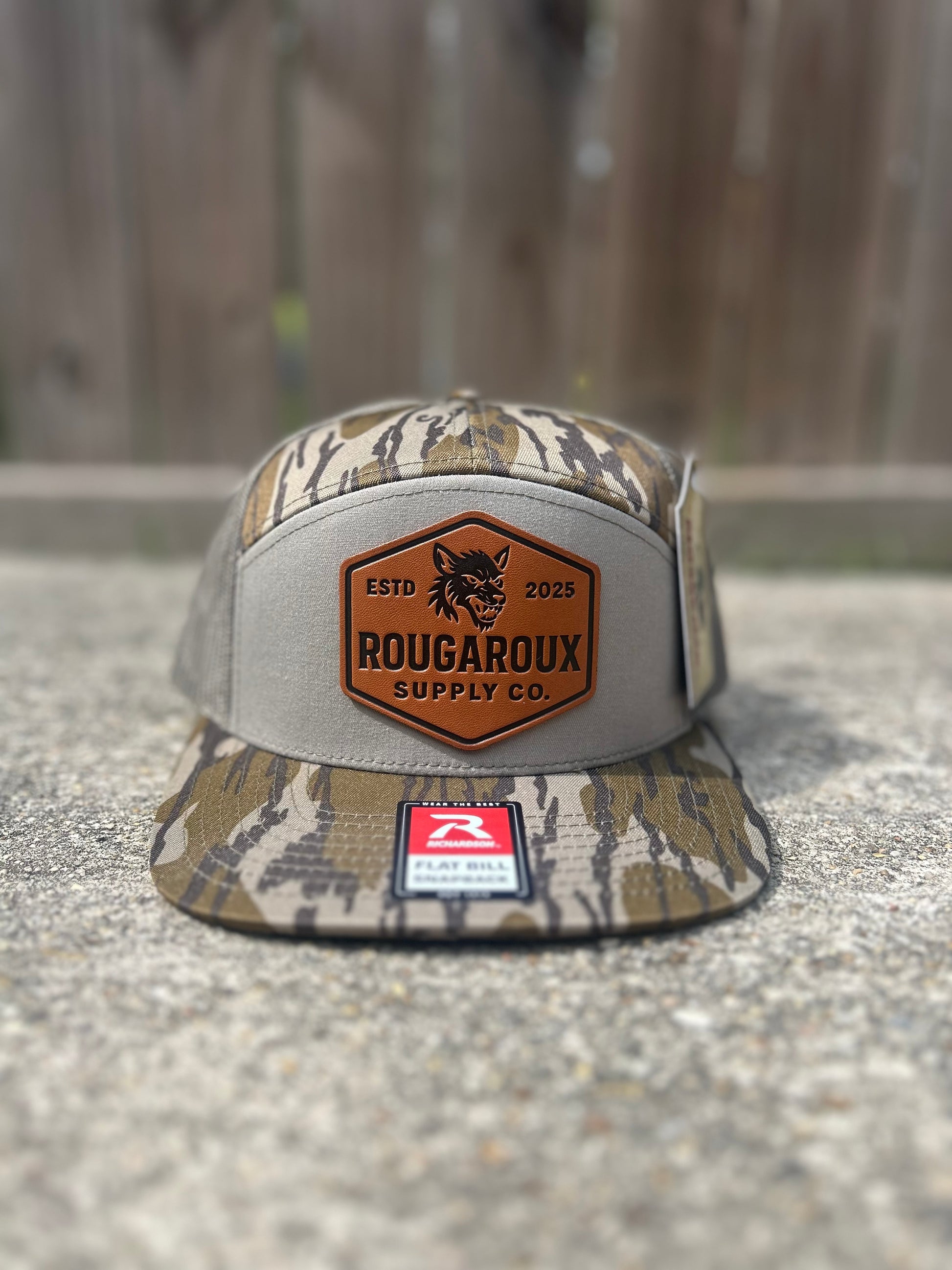Bottomlands 7-Panel Patch Hat (PRE-ORDER)