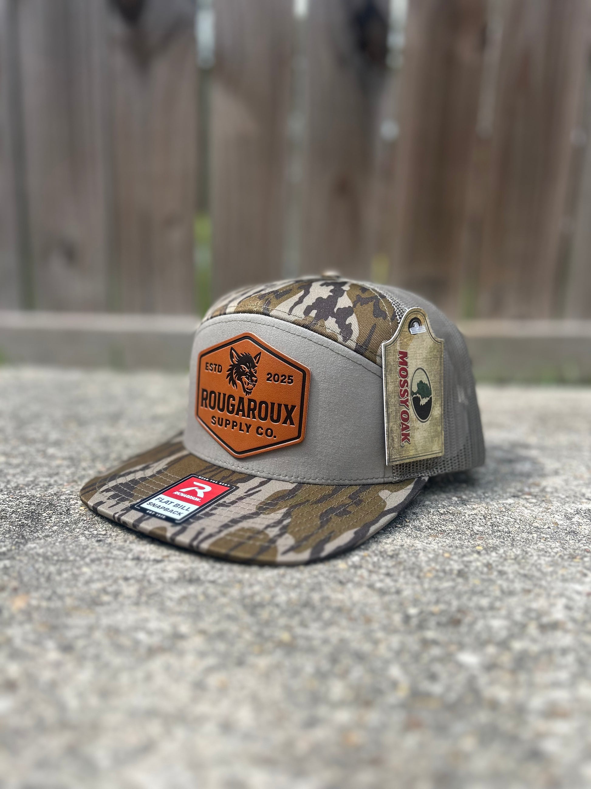 Bottomlands 7-Panel Patch Hat (PRE-ORDER)