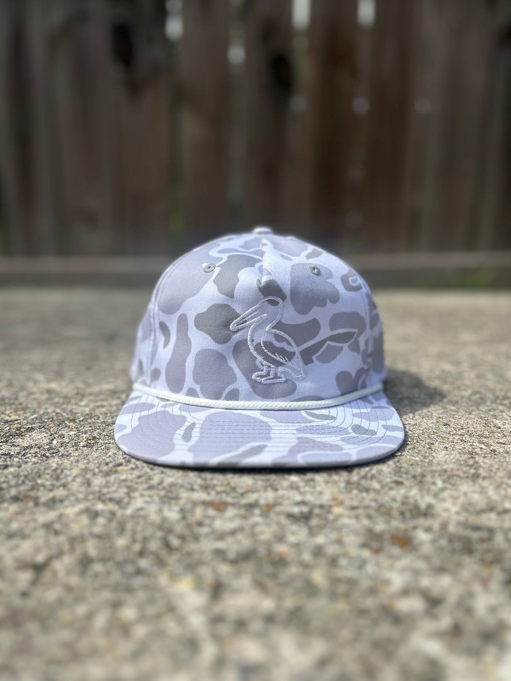 Duck Camo Pelican Rope Hat (PRE-ORDER)